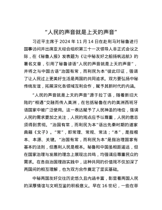 “人民的声音就是上天的声音”.docx