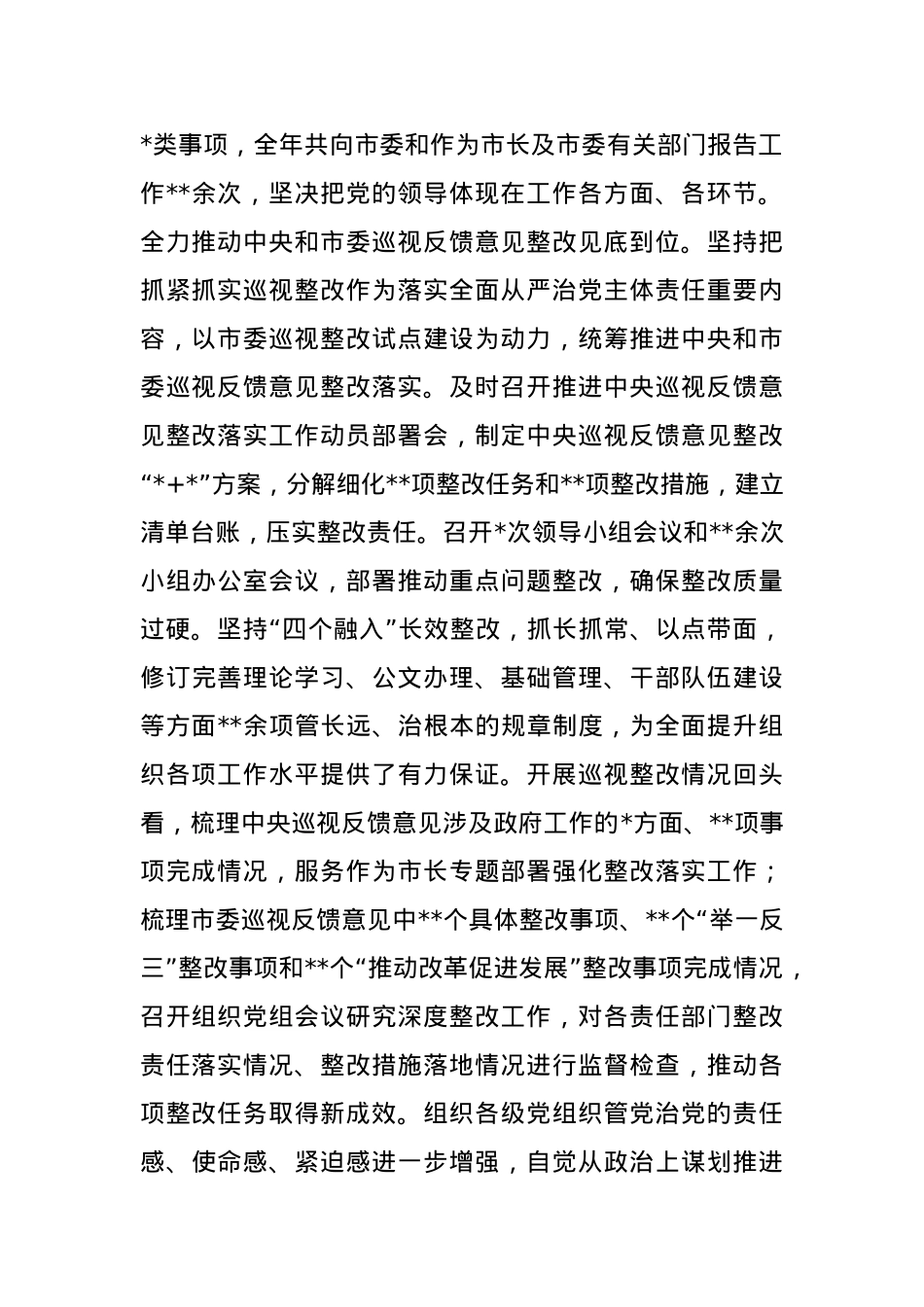2024市长全面从严治党责任报告.docx_第2页
