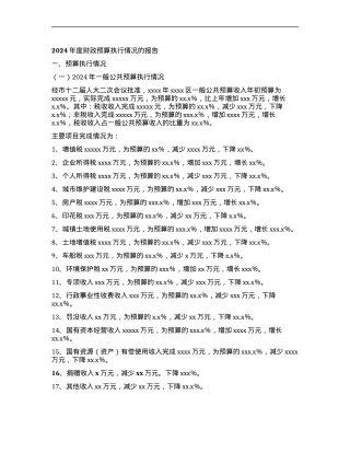2024年度财政预算执行情况的报告.docx