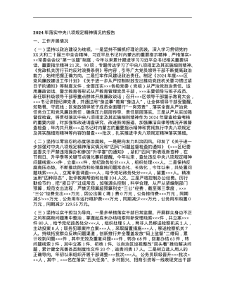 2024年落实中央八项规定精神情况的报告.docx