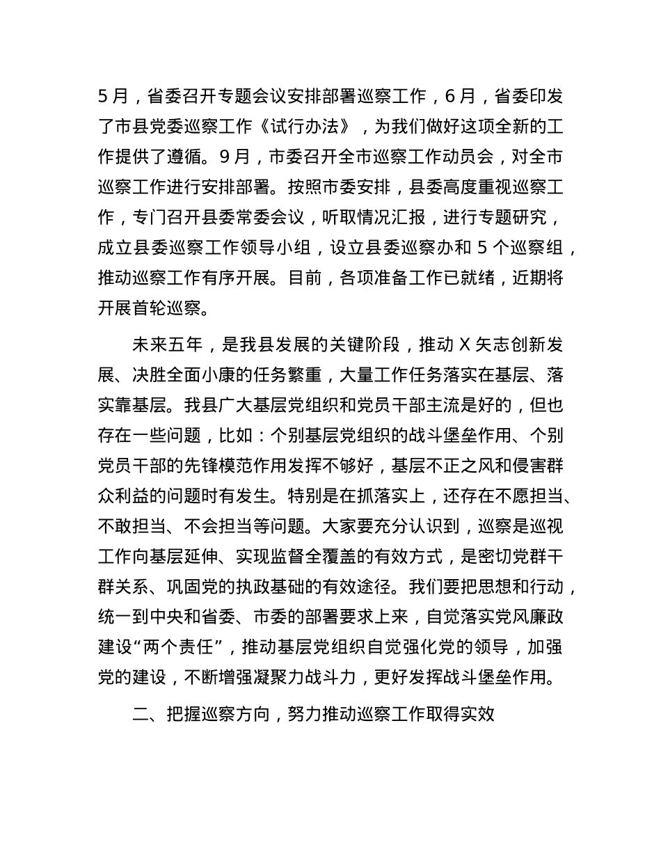 在巡察工作动员会议上的讲话.docx_第2页