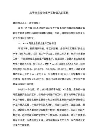省安全生产督导组汇报.doc