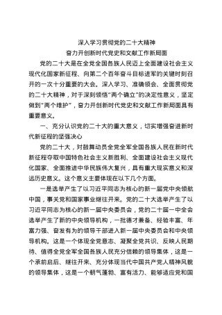20d精神宣讲传达讲话（党课）.docx