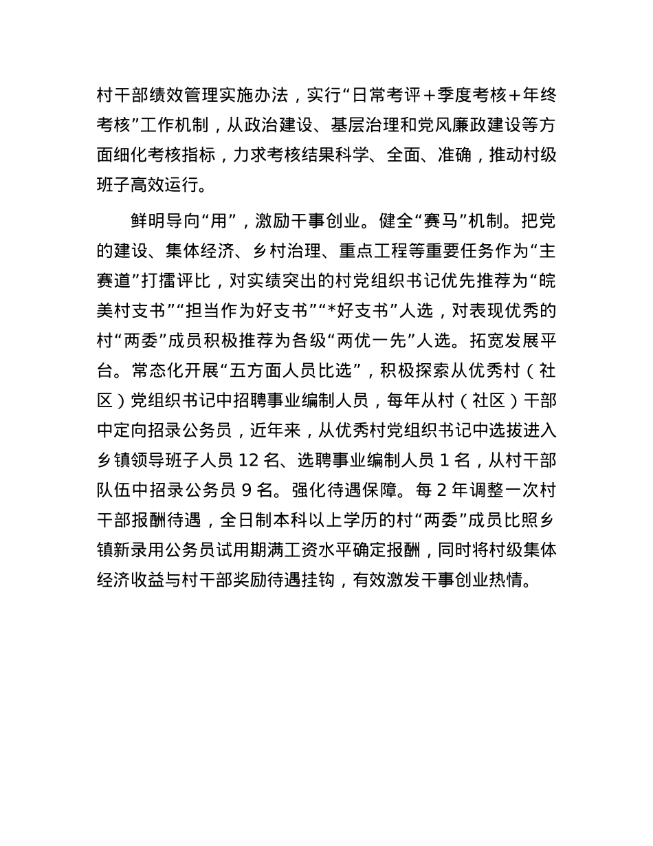 经验做法：综合施策提升村干部队伍建设水平.docx_第3页