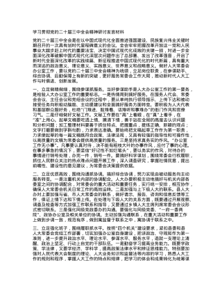 理论中心组学习会上学习贯彻X的二十届三中全会精神研讨发言材料.docx