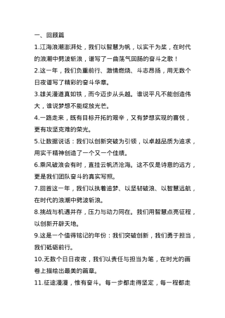 年终总结写作金句35组.docx