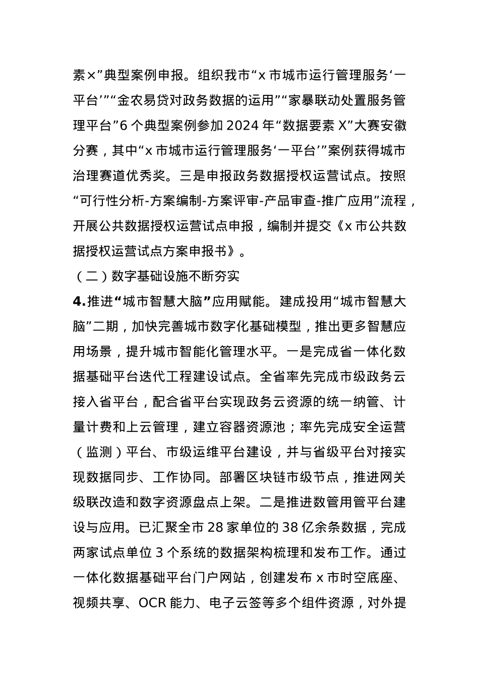 市数据资源管理局2024年工作总结和2025年工作计划.docx_第3页