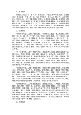 关于全区村级后备力量培养情况汇报.docx