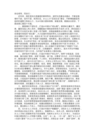 副区长在“四支队伍”工作推进会上的汇报发言.docx