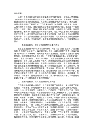 巡察整改工作专题推进会发言.docx