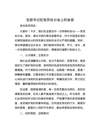 支部书记在党员处分会上的发言.docx