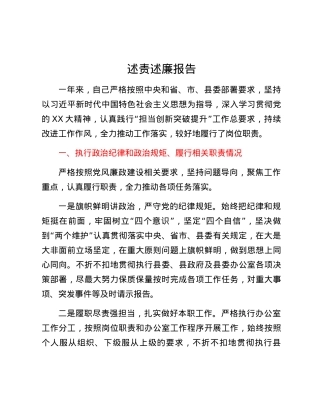述责述廉报告 (9).docx