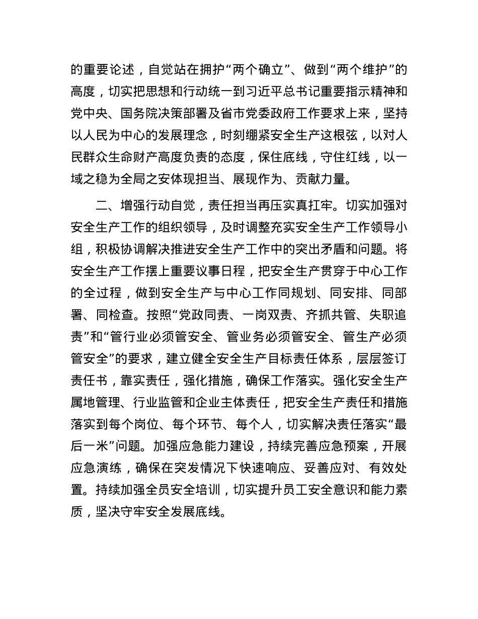 2024年理论学习中心组专题研讨发言材料（安全生产）.docx_第2页