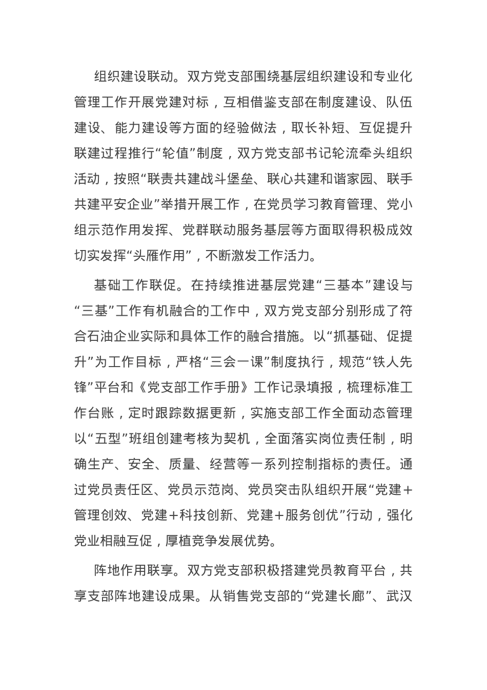 经验交流：支部共建聚合力 互助双赢促发展.docx_第3页