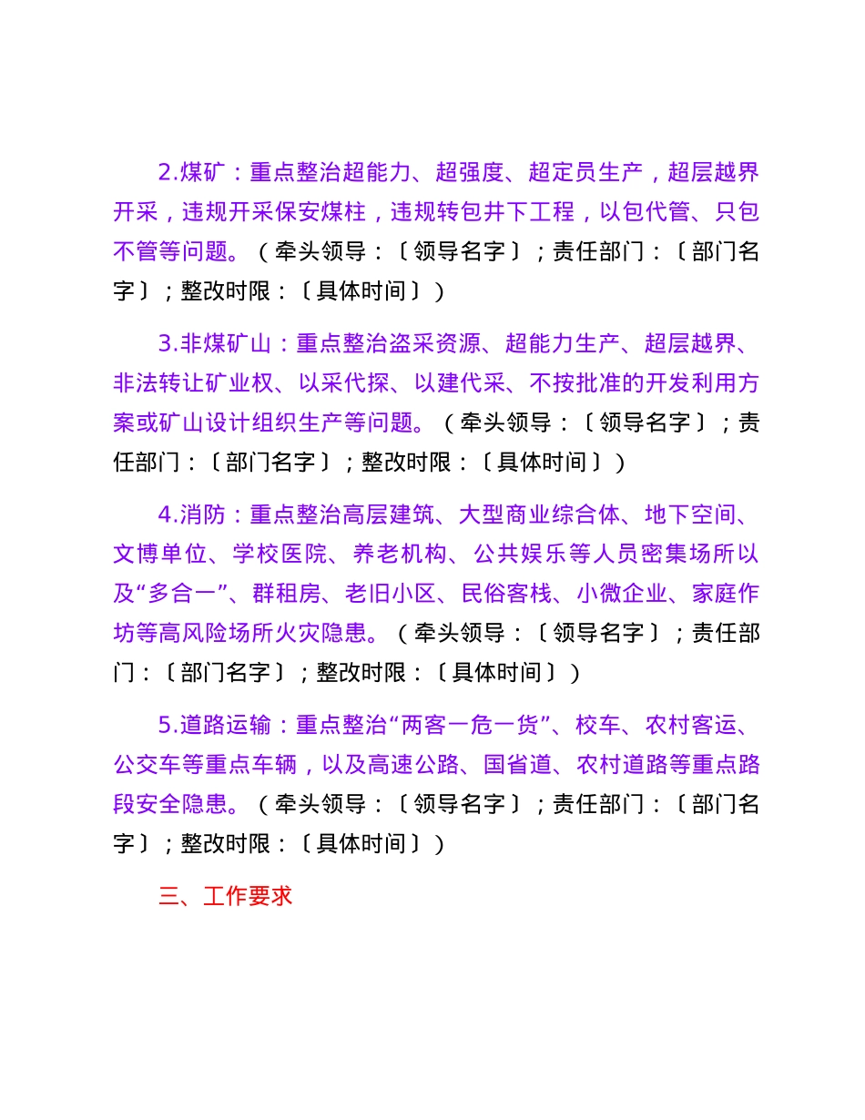 2024年安全生产专项整治工作方案.docx_第2页