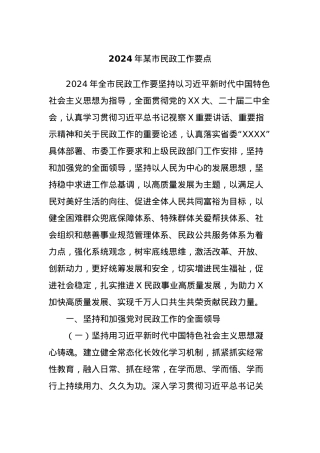 2024年某市民政工作要点.docx