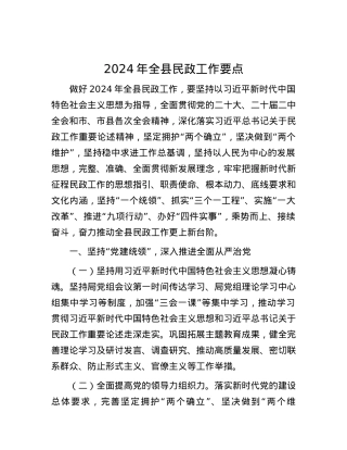 2024年全县民政工作要点.docx