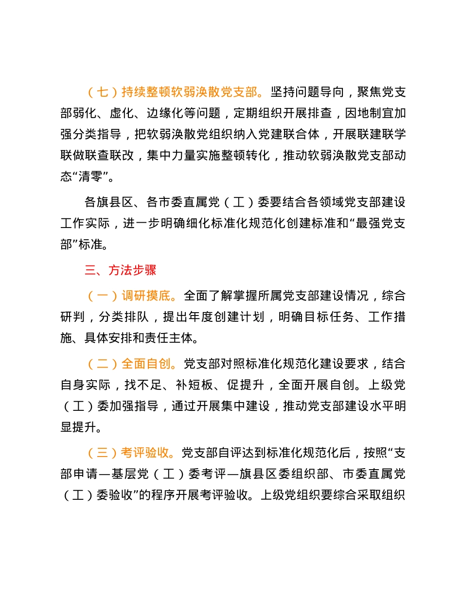 党支部标准化规范化创建项目推进方案.docx_第3页