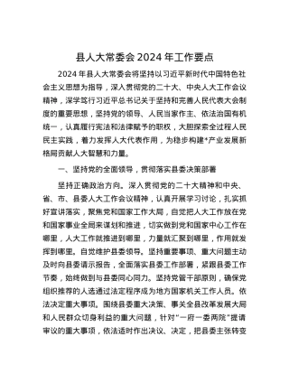 县人大常委会2024年工作要点.docx