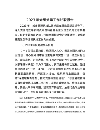 2023年党组党建工作述职报告.docx