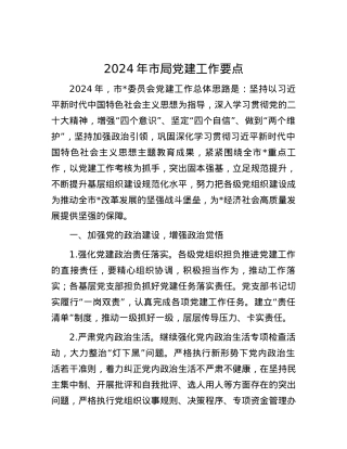 2024年市局党建工作要点.docx