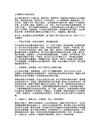 2023121512：公司廉洁从业表态发言.docx