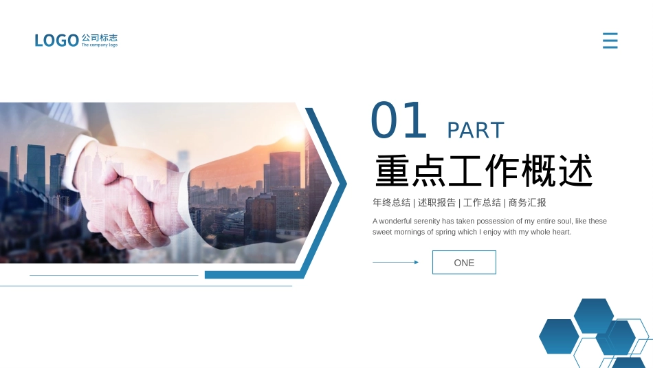 企业工作总结PPT.pptx_第3页