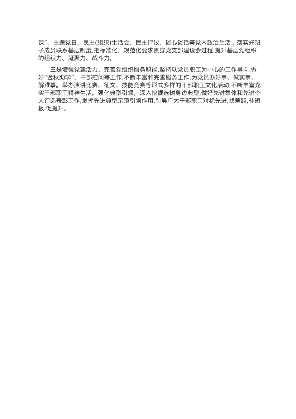 2022年度党支部书记抓党建工作述职.doc_第3页