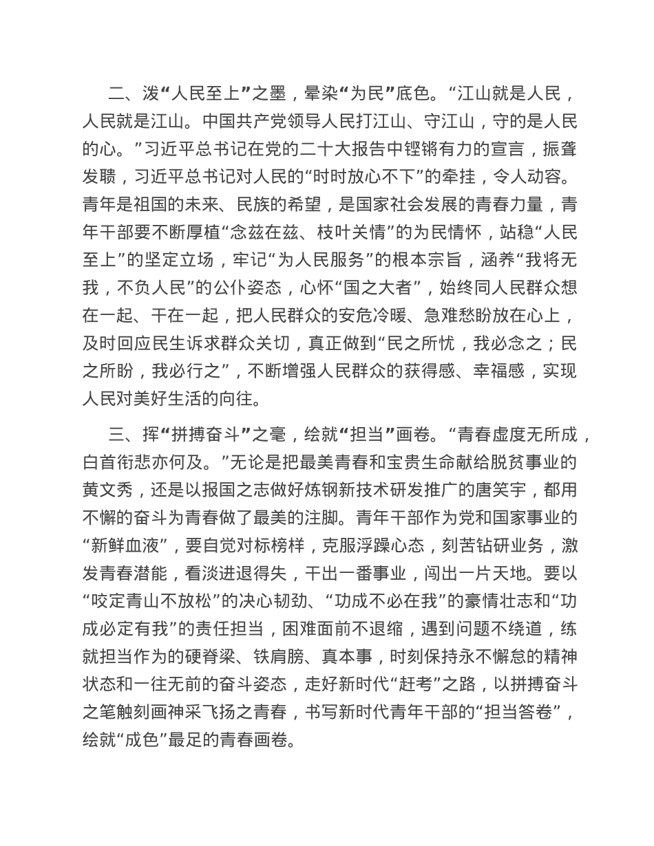 2023年青年干部座谈交流发言.doc_第2页
