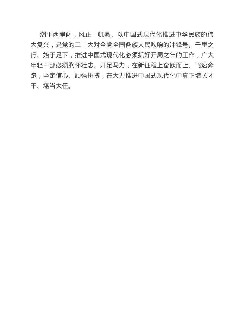 2023年青年干部座谈交流发言.doc_第3页