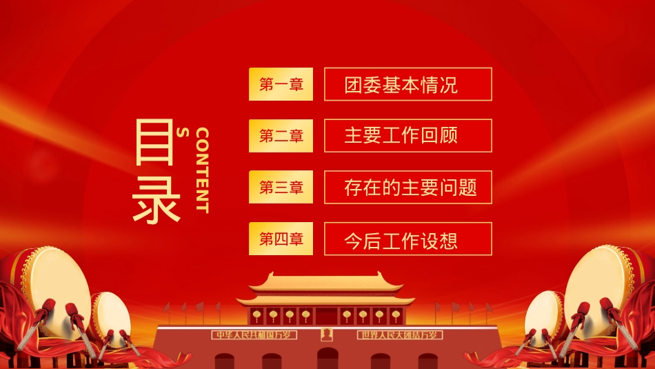 2023学校团委年终工作总结工作汇报PPT（20230110）.pptx_第2页