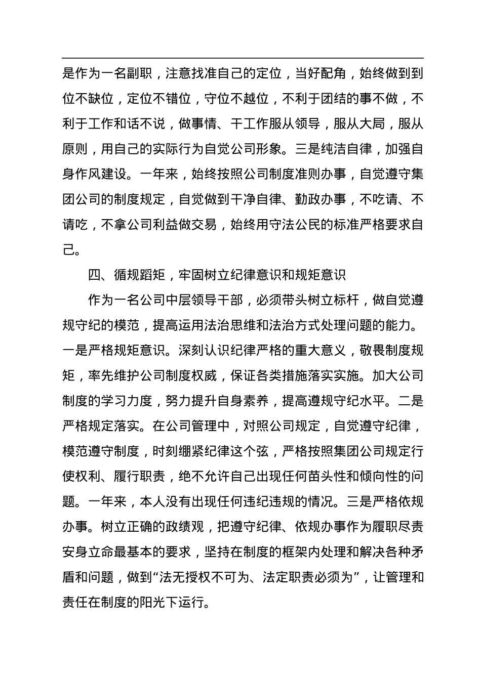 2022年领导个人述职报告（公司副职）.docx_第3页