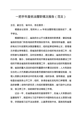 一把手年度依法履职情况报告.docx