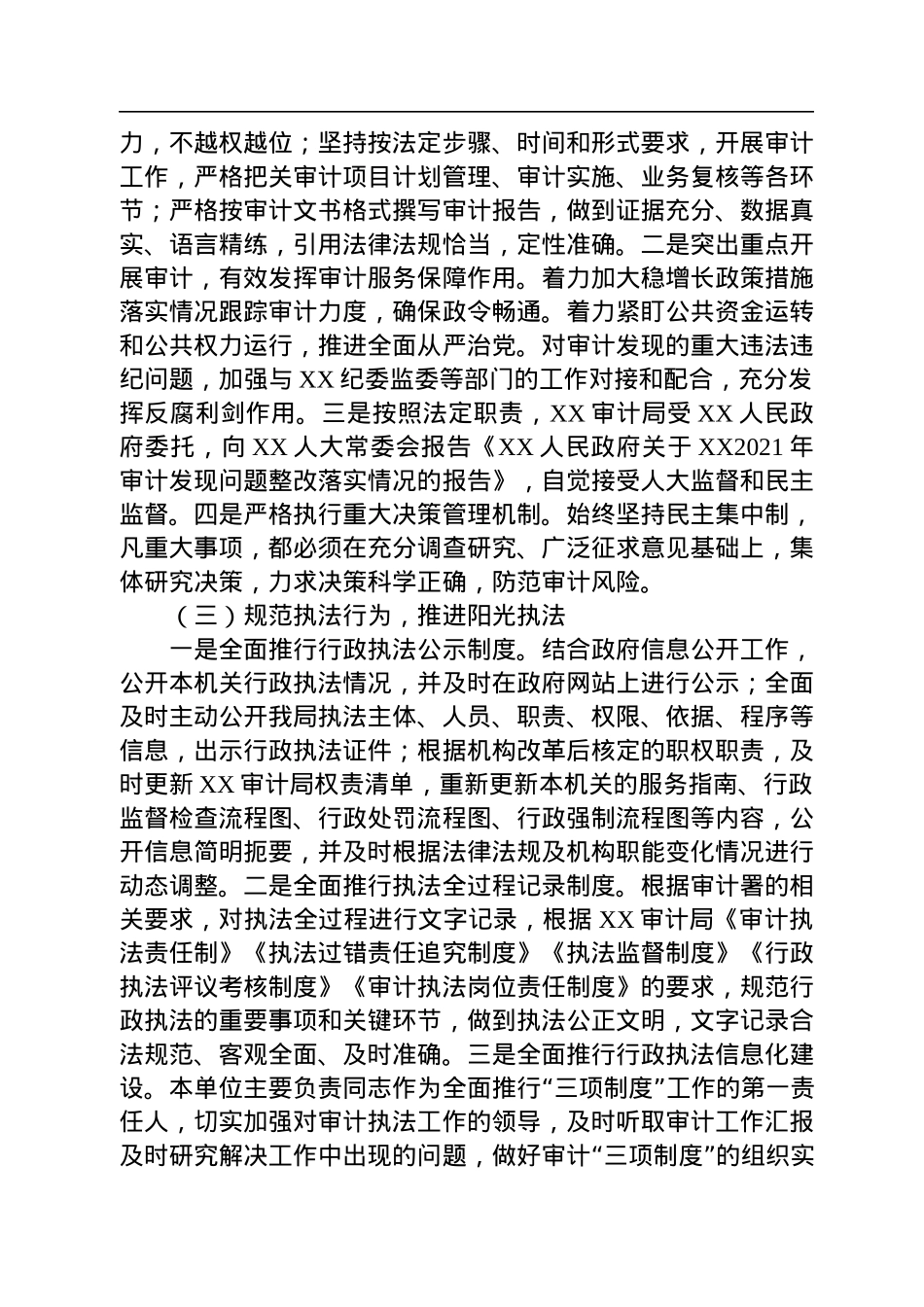 XX审计局2022年法治政府建设工作总结.docx_第2页