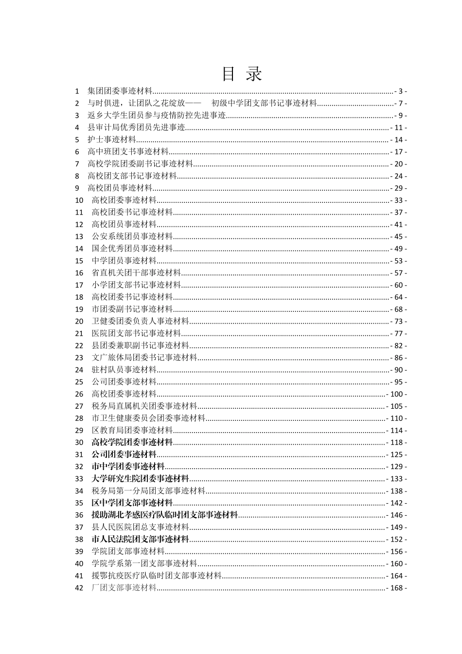 团委团员先进事迹材料汇编50篇.docx_第1页