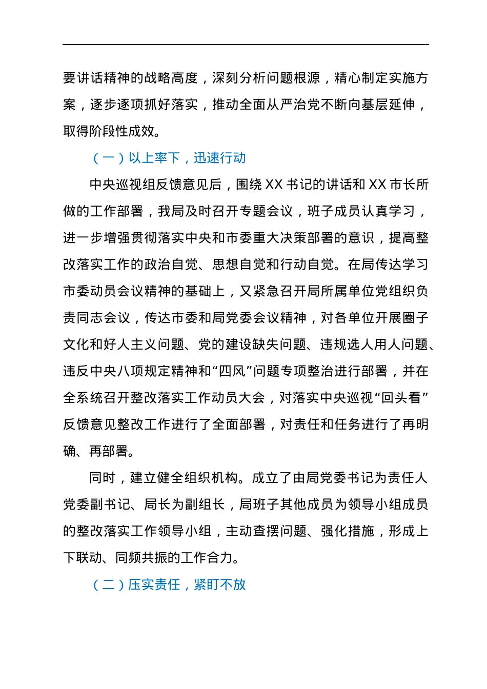 巡视“回头看”反馈问题的整改工作报告（规划）.docx_第2页