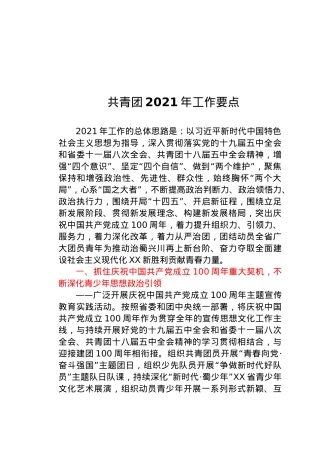 共青团2021年工作要点.docx