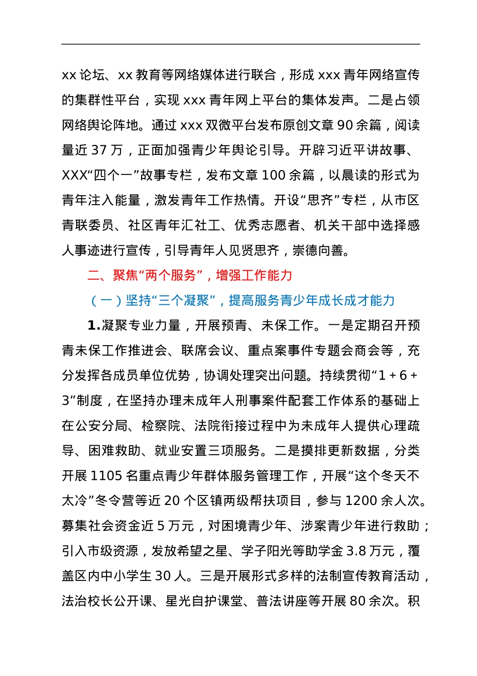 XXX共青团2022年一季度工作总结.docx_第3页