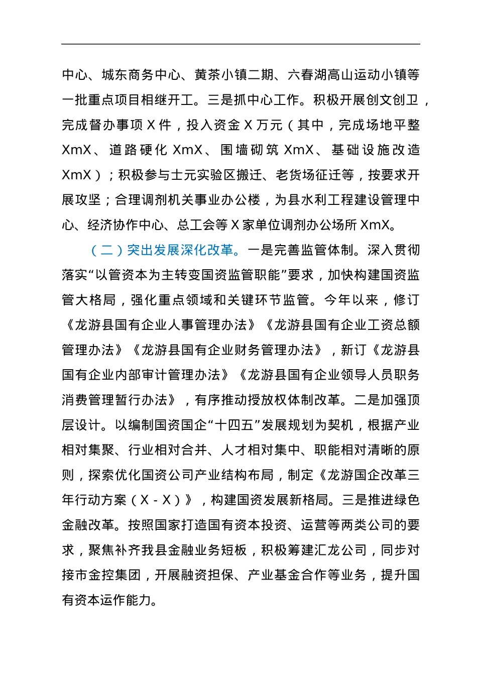 县国资办X年工作总结.docx_第2页