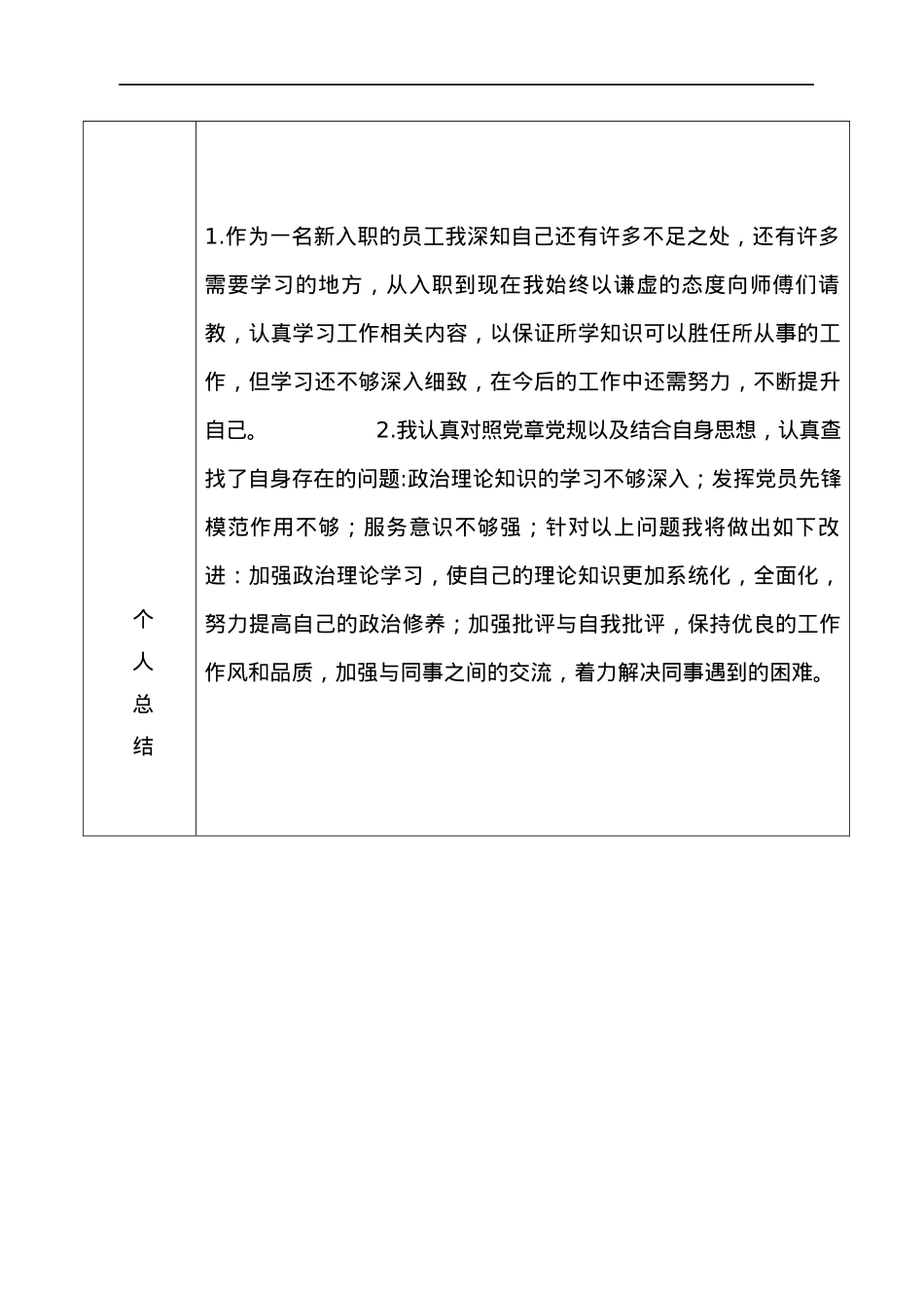 XX党支部部2021年度民主评议党员测评表汇编19篇.docx_第3页