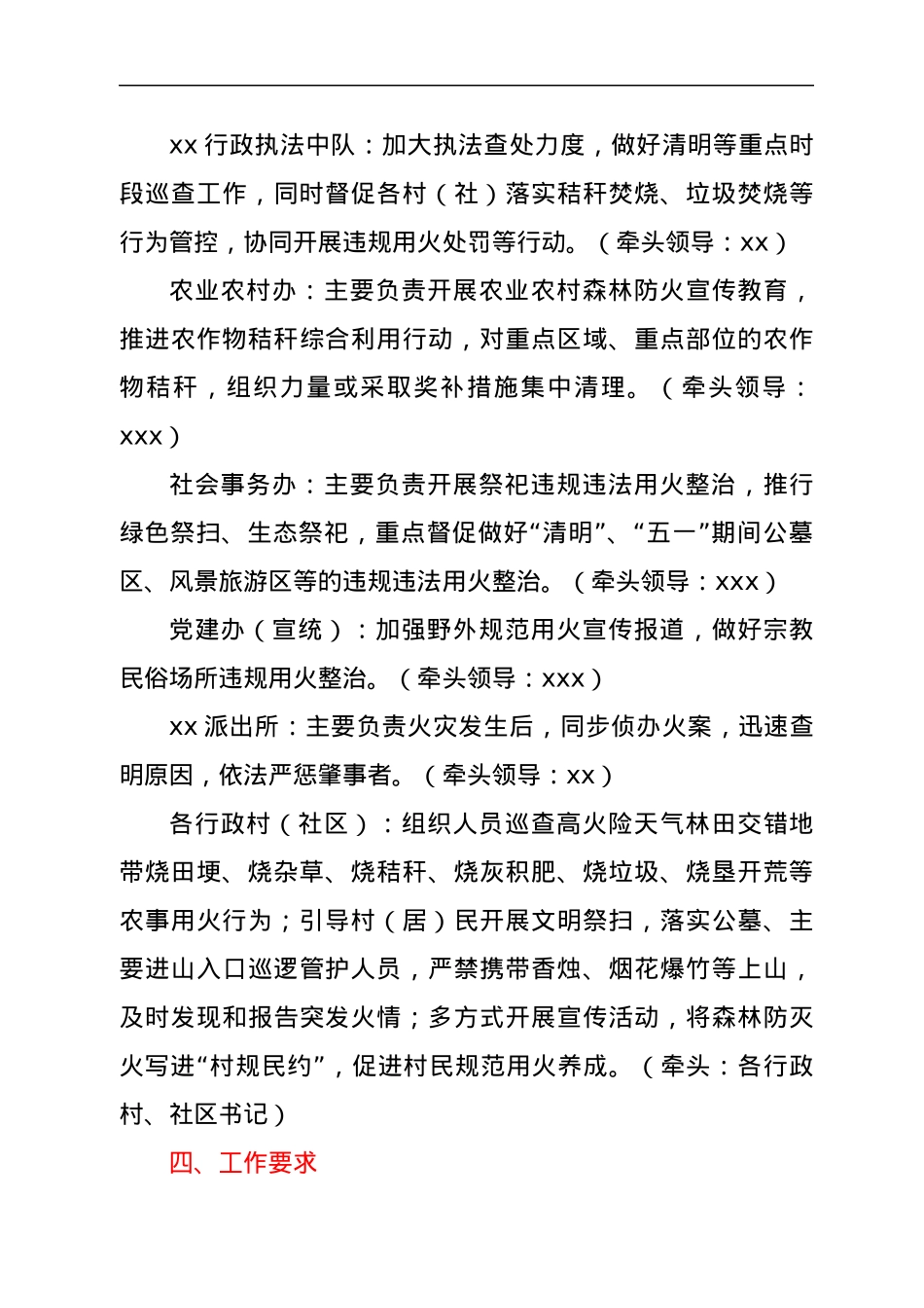 xx街道2022年野外火源治理专项行动方案.docx_第3页