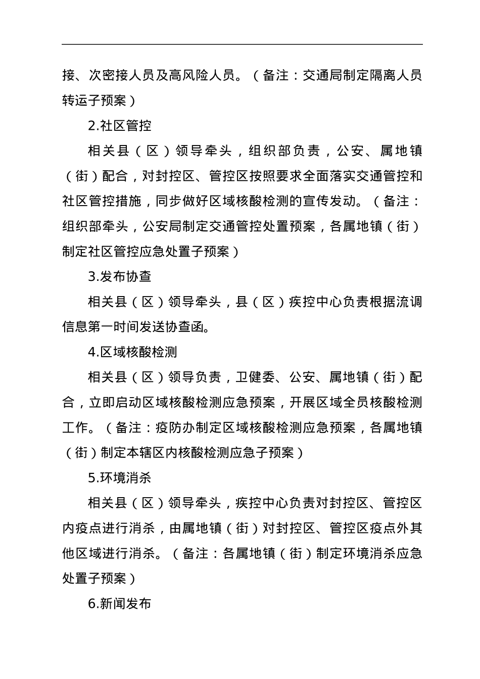 XX县（区）新冠病毒核酸检测阳性应急处置预案（发热门诊）.docx_第3页
