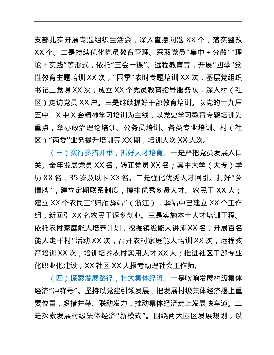 2021年度组织工作开展情况汇报.Doc_第2页
