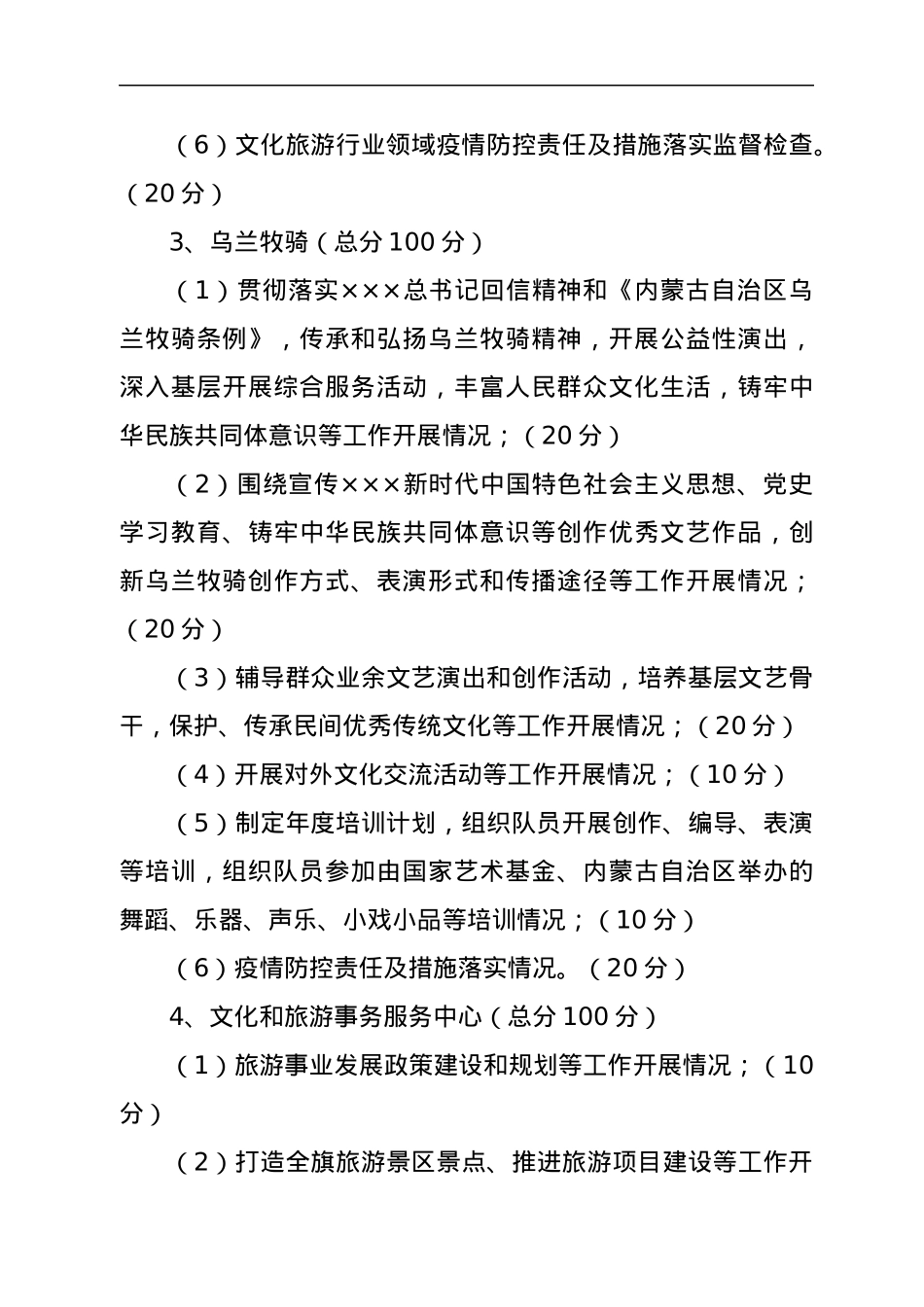 文化和旅游系统日常工作开展情况监督考核制度.docx_第3页