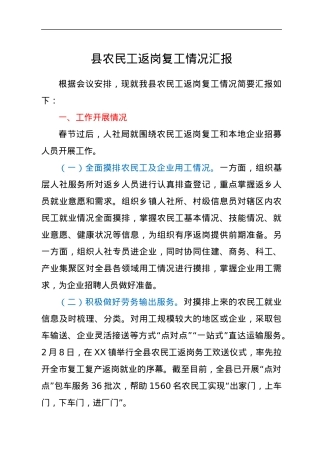 县农民工返岗复工情况汇报.docx