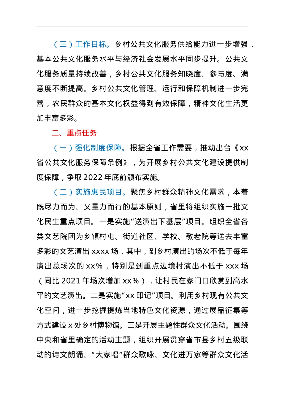 2022年全省乡村公共文化建设专项工作方案.docx_第2页