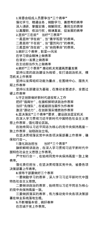 “表率”写作提纲30例-4.doc