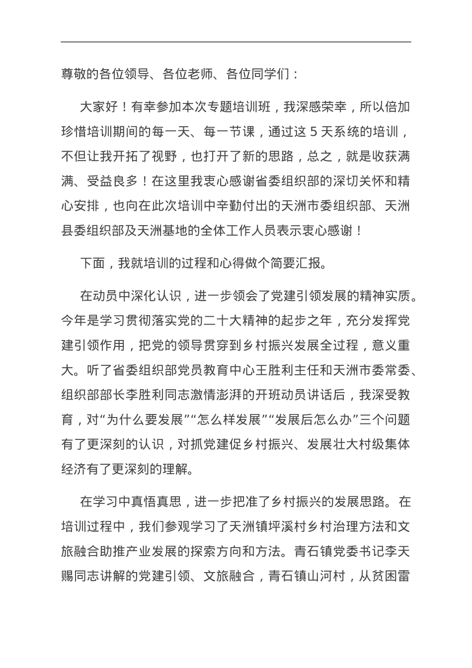 交流发言：坚持党建引领 走稳振兴之路.doc_第1页