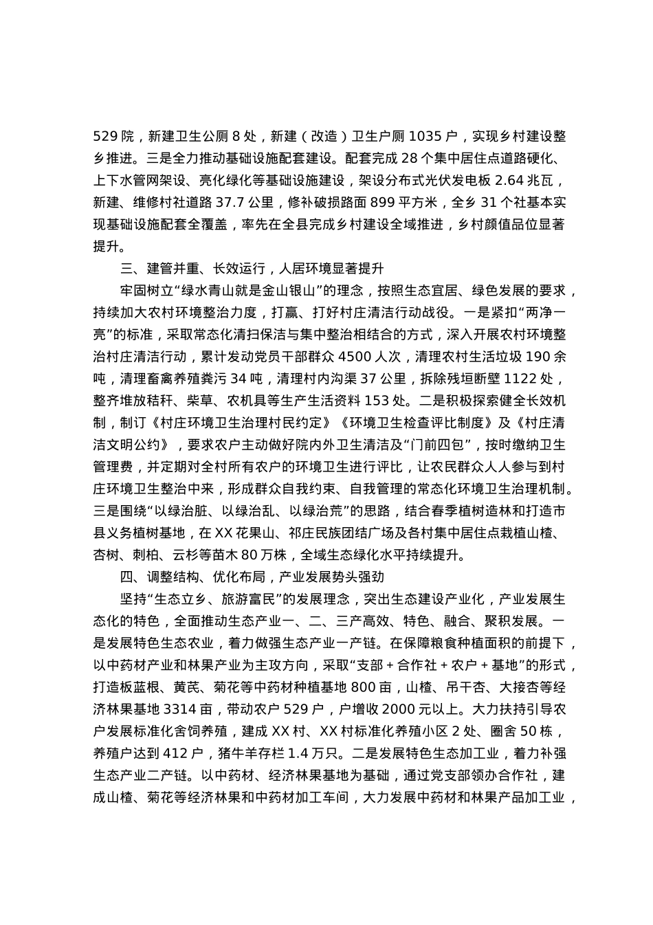 乡乡村振兴战略工作情况汇报.docx_第2页