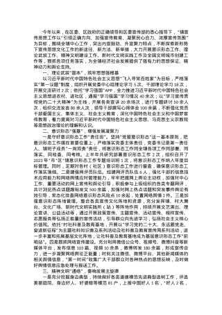 镇2023年上半年宣传工作总结暨下半年工作思路.docx